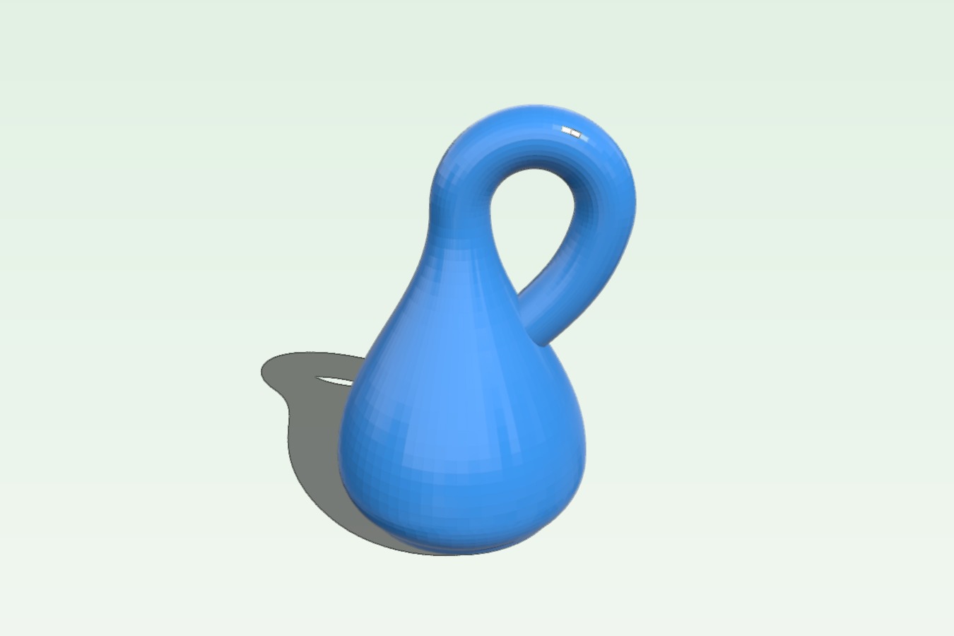 Klein bottle with base