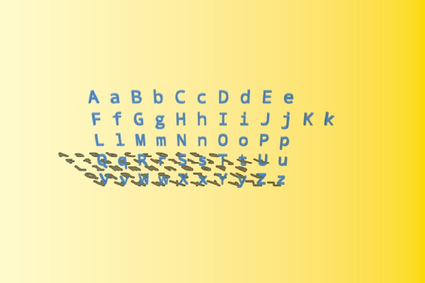 Letters 20 mm Magnet Implementation for Resizing and Scaling | 3d print model