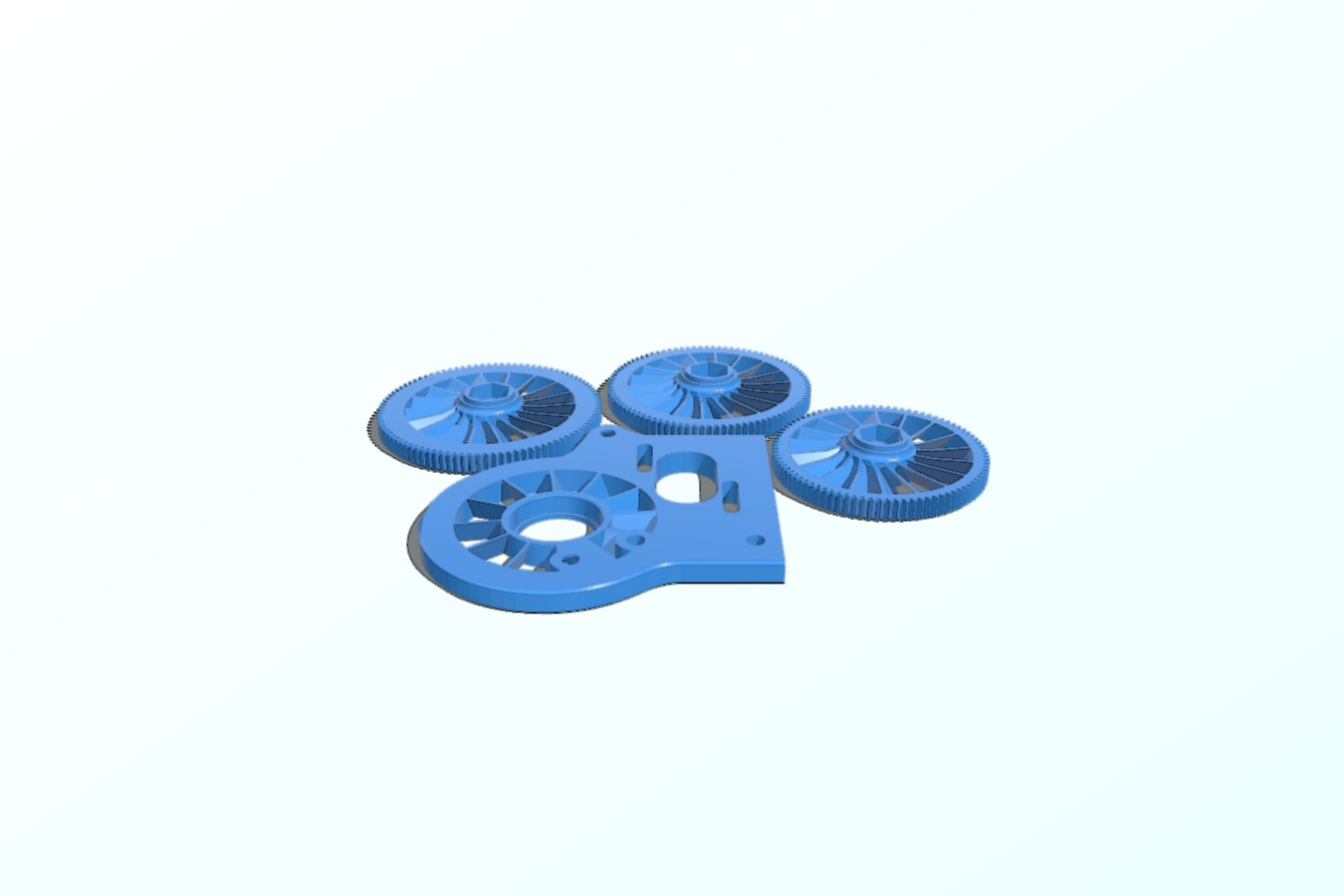 Cooling fan spur gear - Option part for MKUltra 1_10 4WD Buggy
