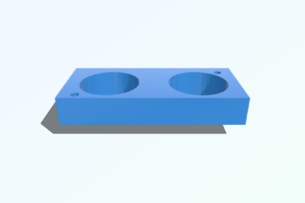 Support Ultrasonic Servo | 3d print model
