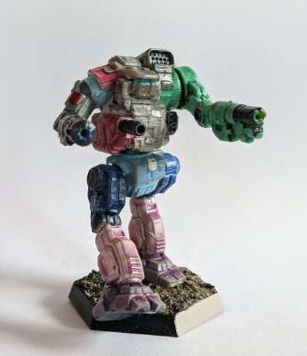 Ogun Scrapyard Mecha | 3d print model