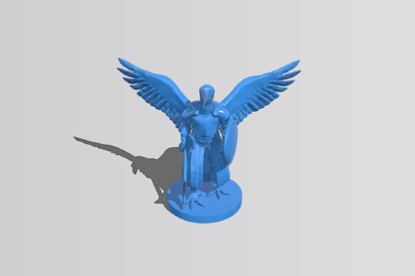 Tucati Warrior with axe (Toucan Aarakocra) | 3d print model