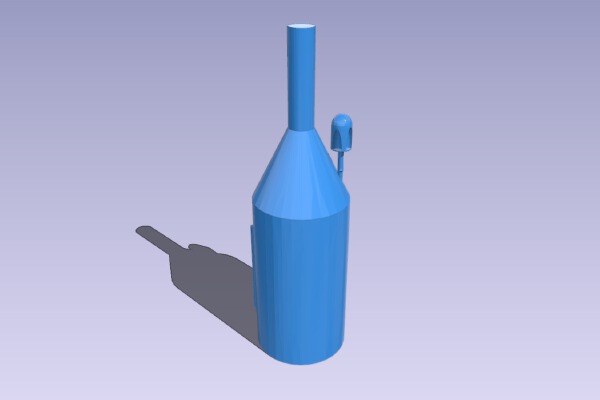 Steam boiler model | 3d print model