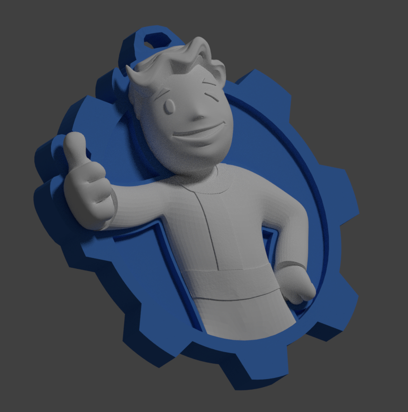 Keychain Boblehead Charisma Fallout4