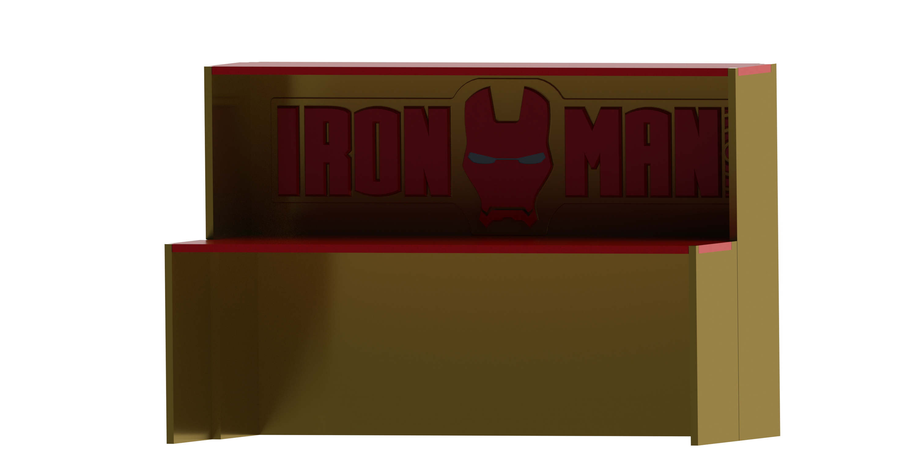 Iron Man collectible display shelf riser