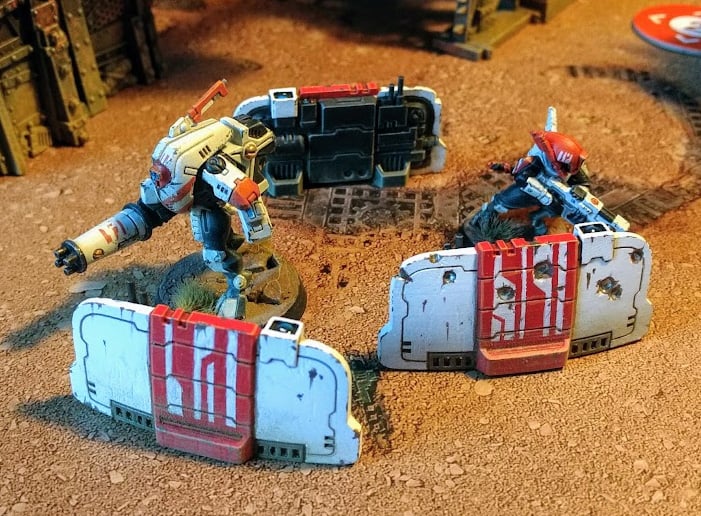 Tau Barricades