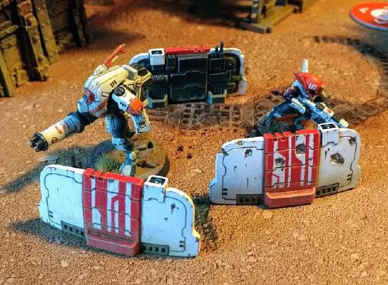 Tau Barricades | 3d print model