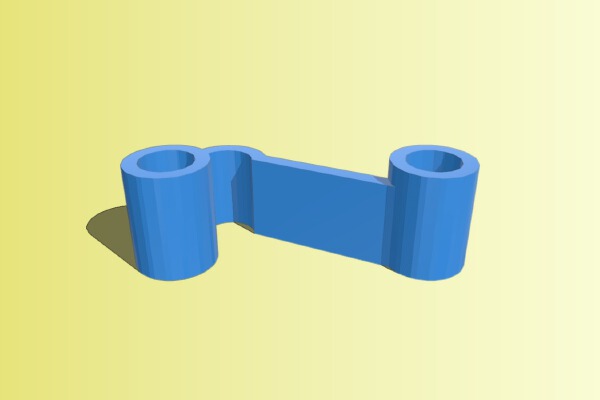BowdenTube Straightener | 3d print model