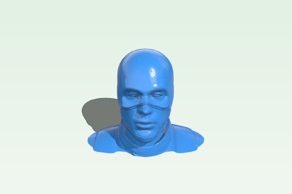 Captain America head | 3d print model