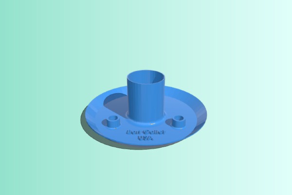 Stevenson screen for wireless meteorological sensor | 3d print model