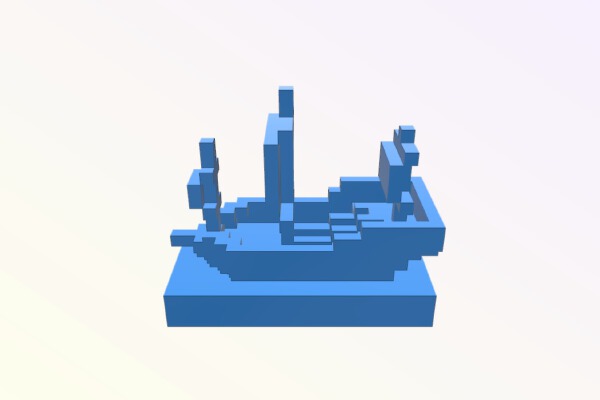 pirate ship 3 | 3d print model