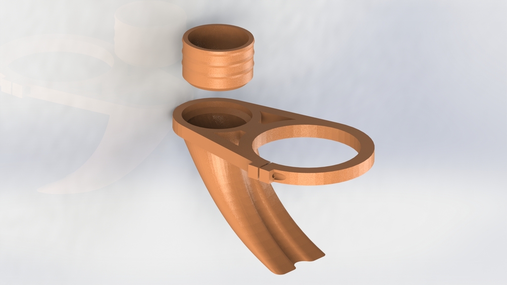 CNC spindle - vacuum cleaner adapter