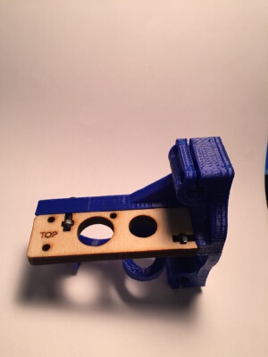 Printrbot 1405 Front end and YZ plate | 3d print model