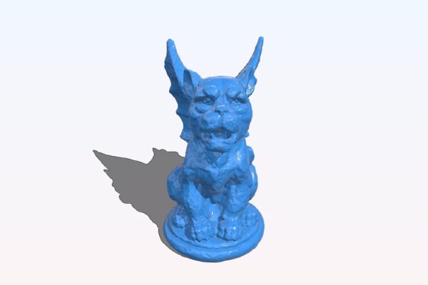 Gargoyle Post Topper #13 | 3d print model