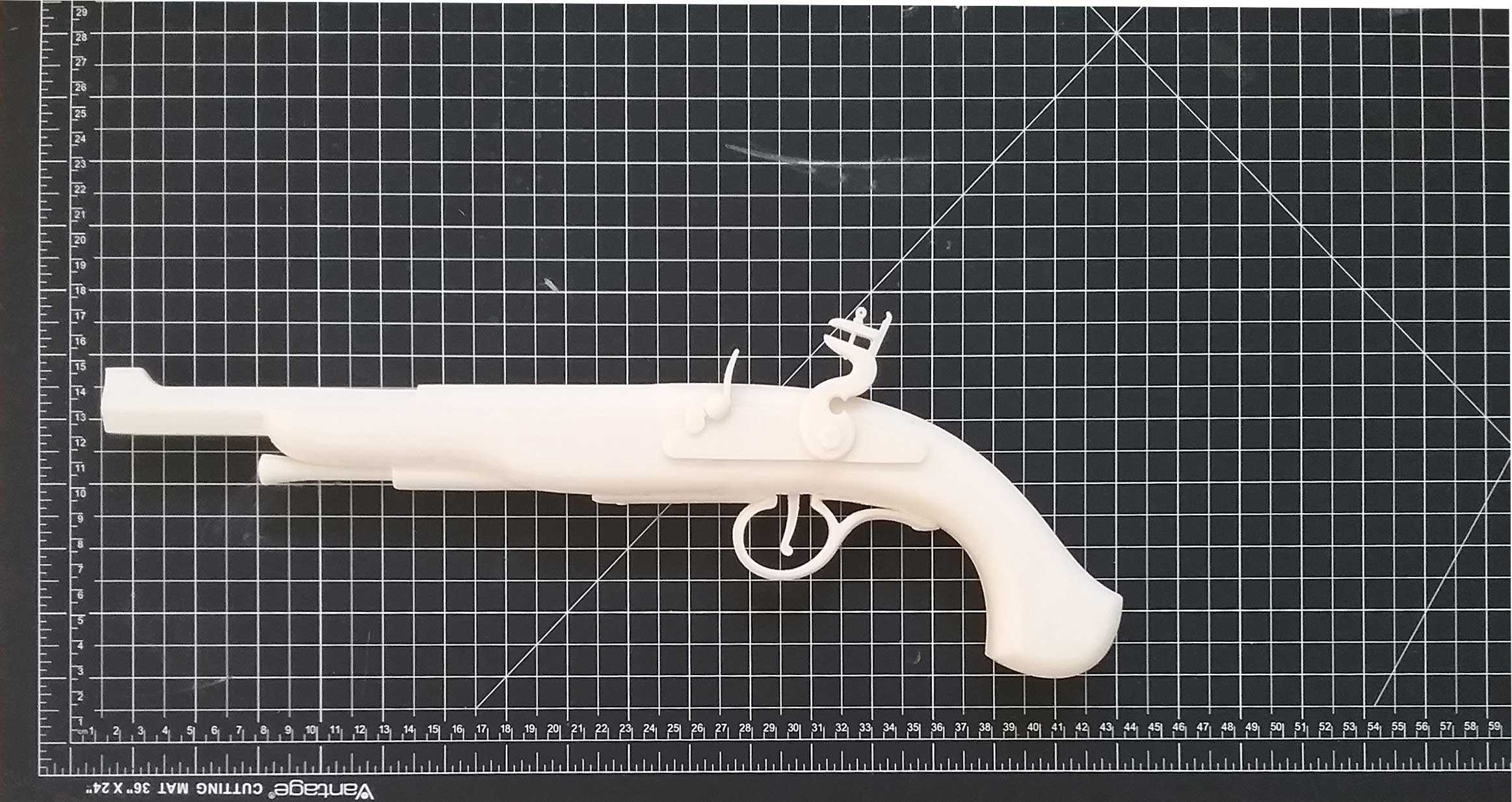 Hexagonal Barrel Flintlock Pistols
