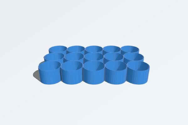 Acrylic Paint Bottle Organizer | 3d print model