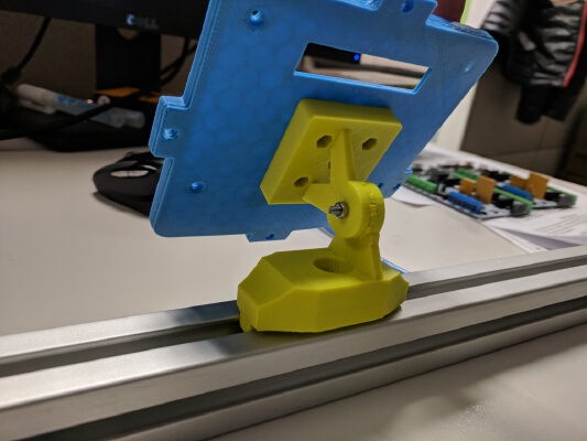 LCD Mount 2020 and 3030 | 3d print model