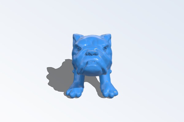 Bull dog | 3d print model
