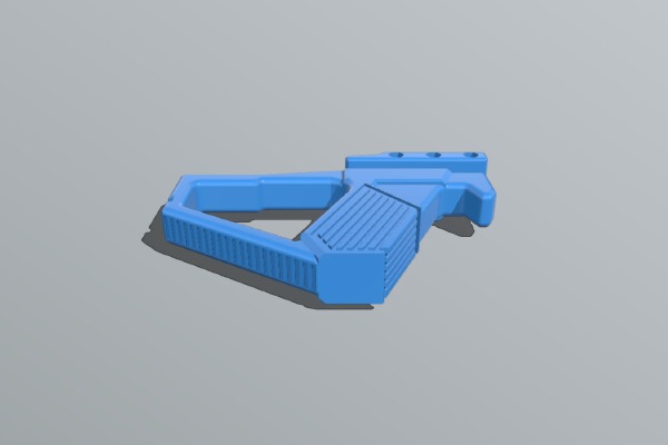 Foregrip - Airsoft | 3d print model