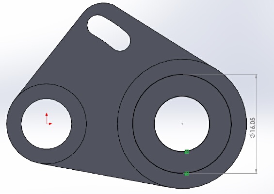 Sintron tw101 Top screw brace | 3d print model