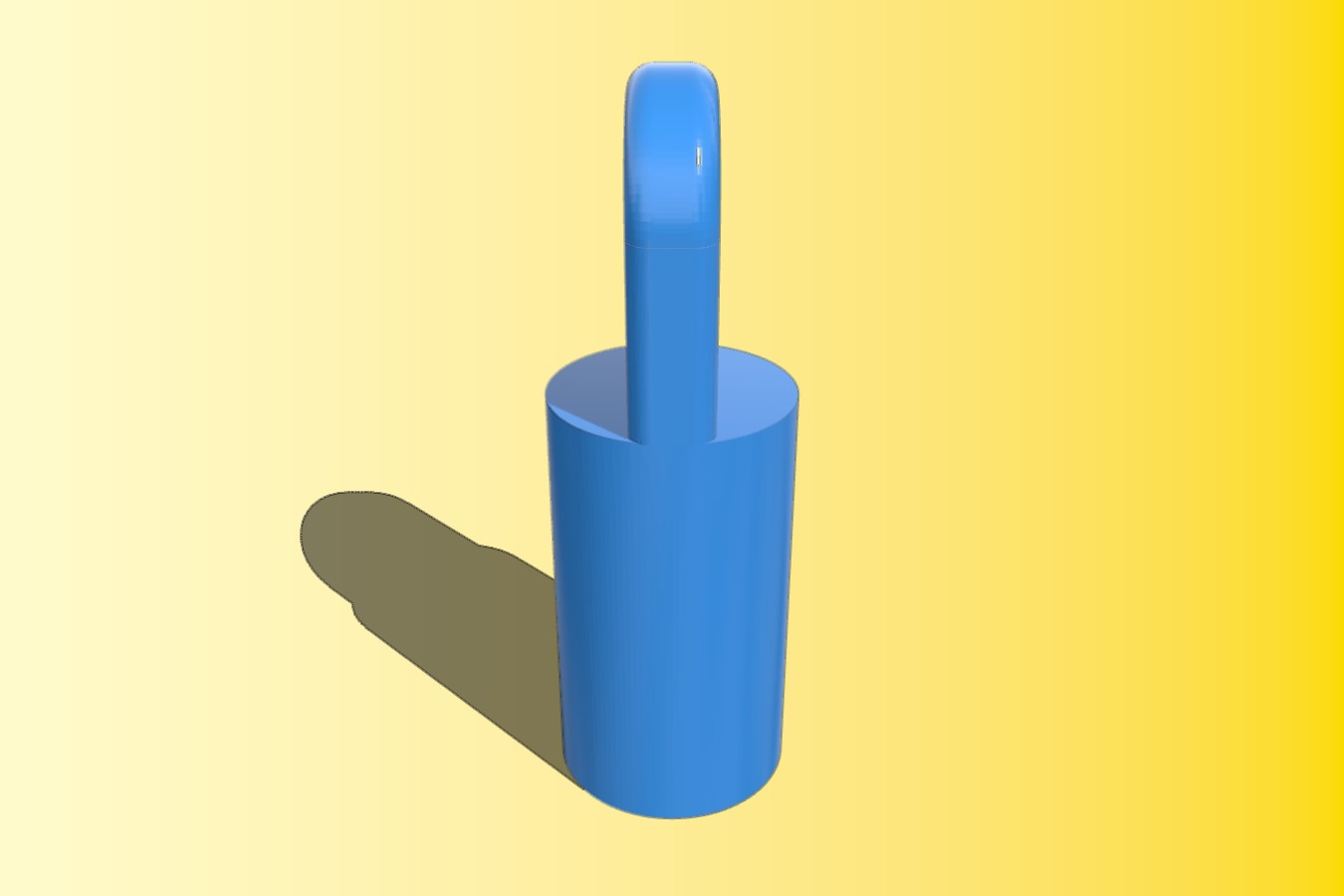 Illuminator support for parable 100mm