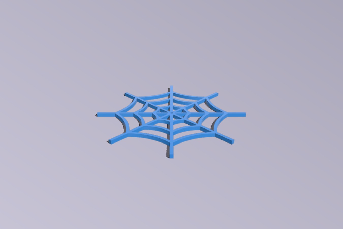 spider web clock