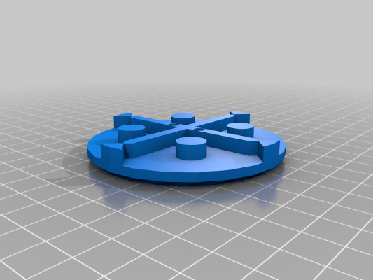 220 x 220 Print Bed Support Frame | 3d print model