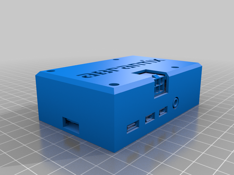 MDB2Pi HAT Case for Raspberry Pi 2_3_4 with DIN rail option