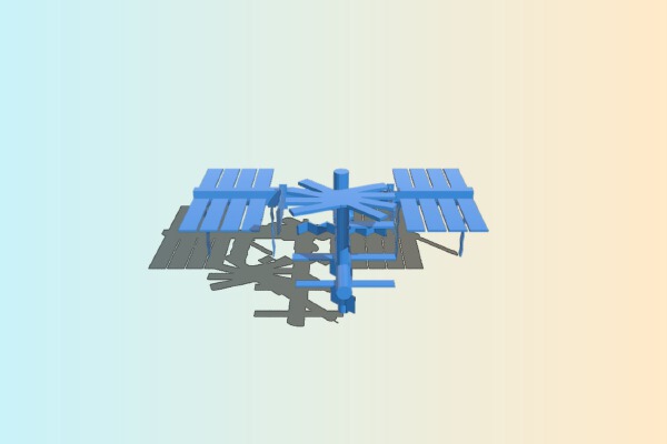International Space Station | 3d print model
