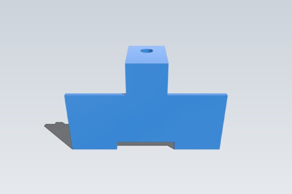 Ultrasonic sensor support | 3d print model