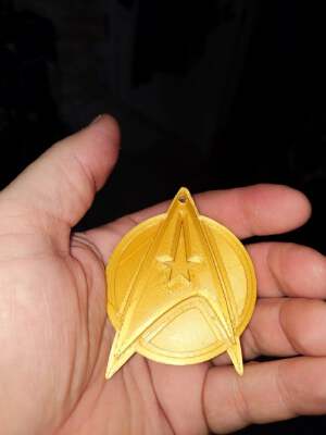 Startrek ornament | 3d print model