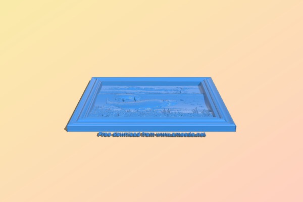 Fish painting | 3d print model