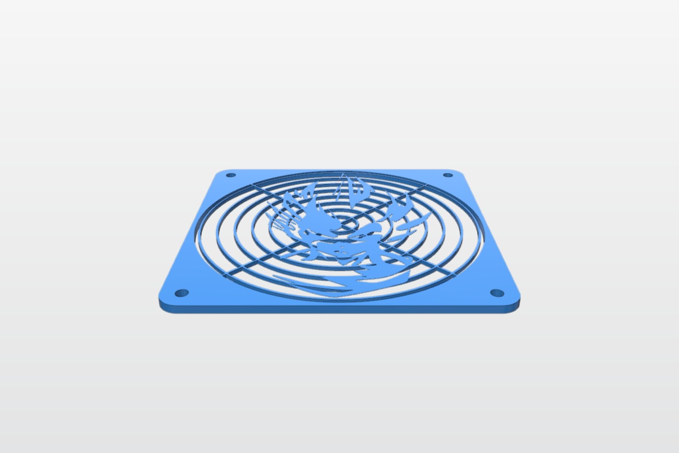 120MM Vegeta Fan Grill