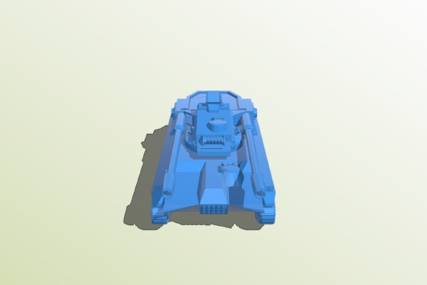 overlord tank | 3d print model