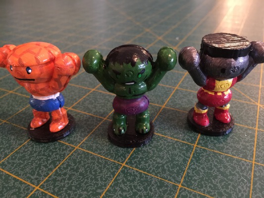 Cartoon Figure - Buff Guy | 3d print model