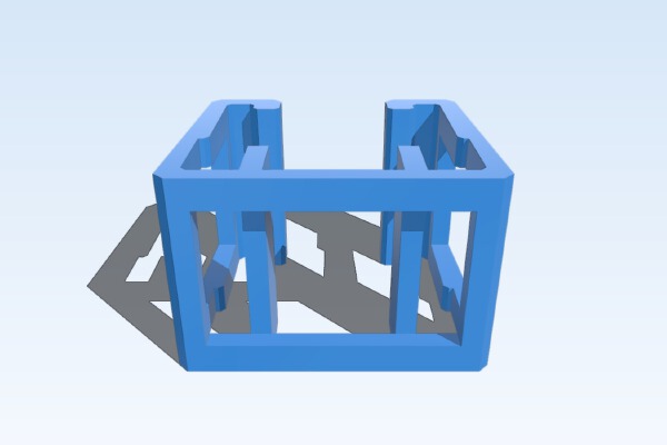 ESC Holder for 12mm Alu Frame | 3d print model