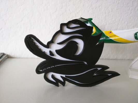 University of Oregon Fighting Ducks | 3d print model