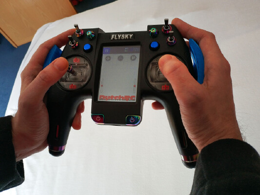 UndergroundFPV Flysky Nirvana - Sidegrip mod | 3d print model