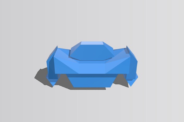 Descent: Light Hulk | 3d print model