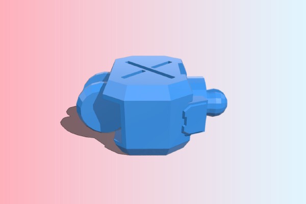 Articulated MWO Hunchback | 3d print model