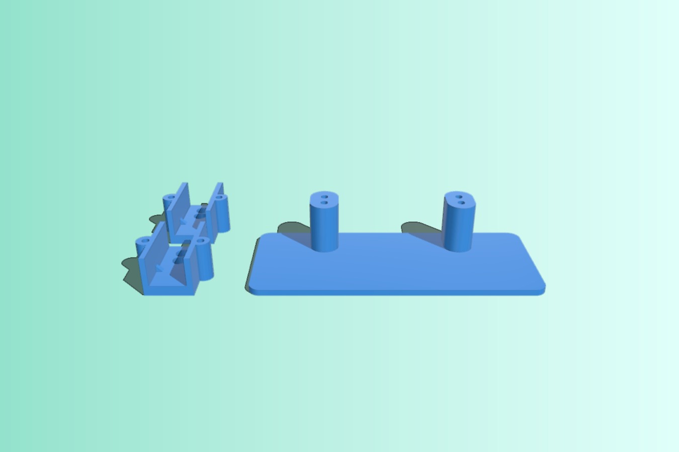 Test mount for Pololu Quadrature Encoder