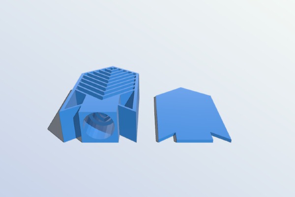 1_2 inch PVC air gun supressor | 3d print model