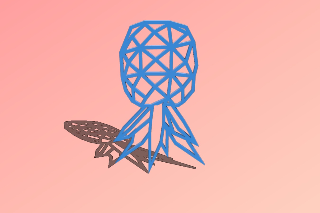 Low Poly Pineapple