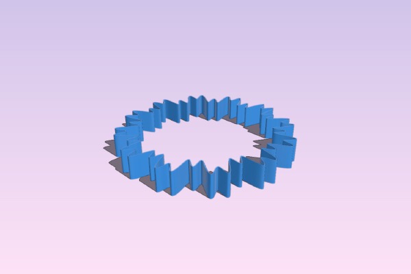 Customizable POW Function Bracelet | 3d print model