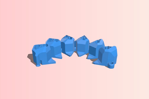 Chain Pencil Case | 3d print model