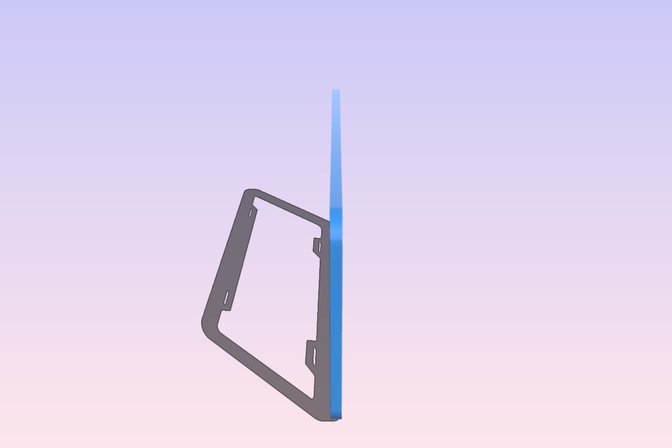 Pontiac license plate frame