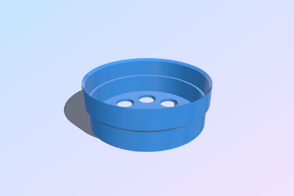 20mm hole nickel holder | 3d print model