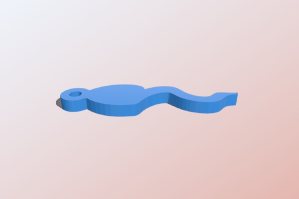 spermatozoon | 3d print model