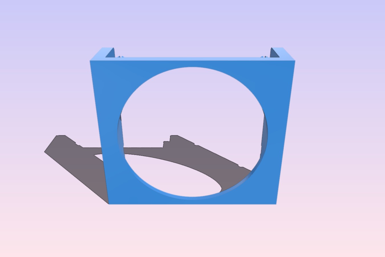 70mm Cooling Fan Holder_Adapter