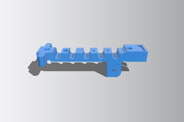chassis tender locomotive Ibertren FFAA | 3d print model